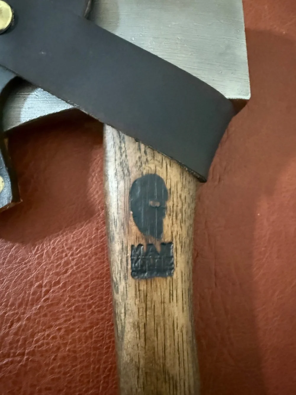 Hand Forged Hatchet With Guard